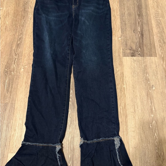 Women's Black Flared Jeans - Picture 1 of 3